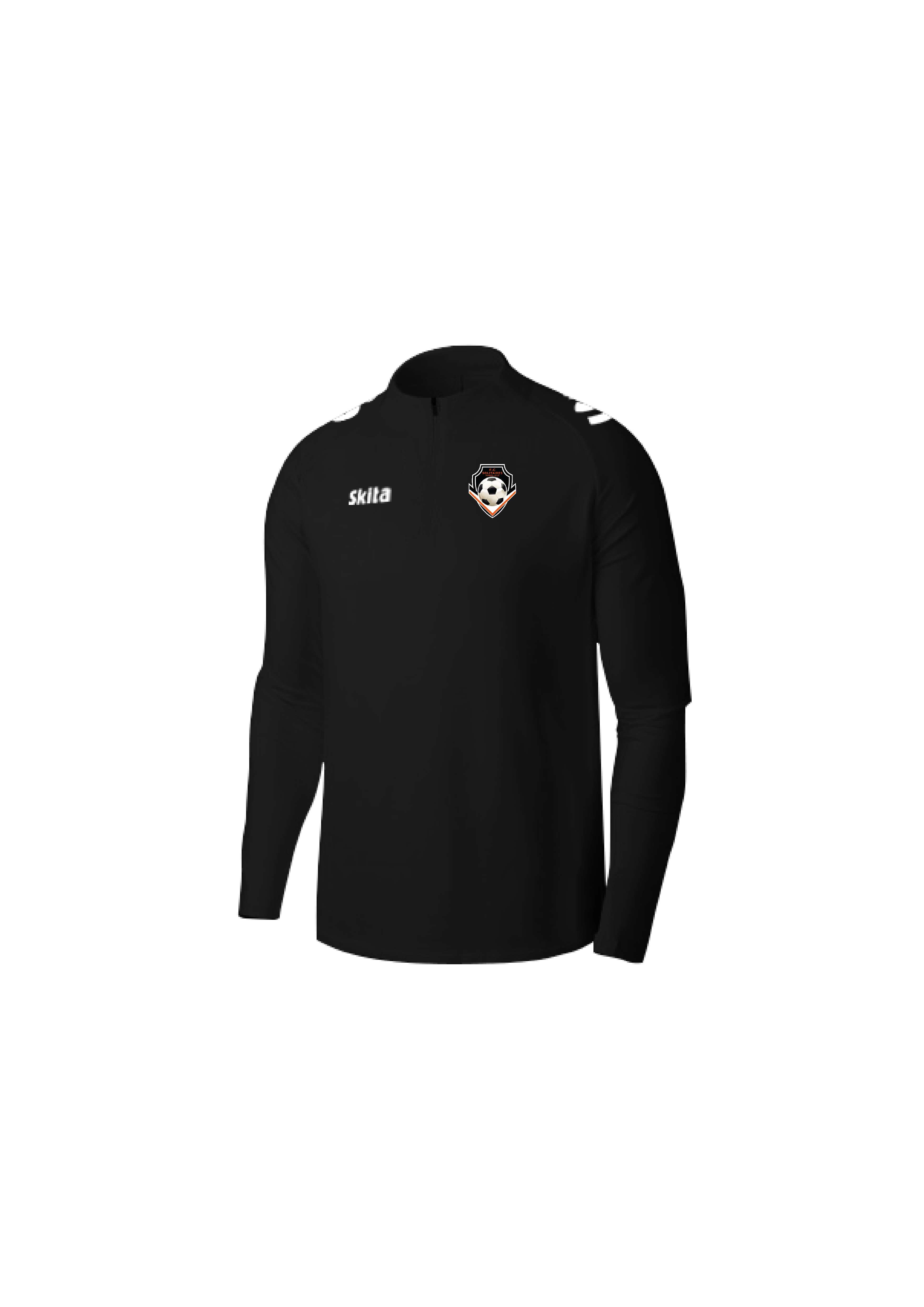 Training veste ELITE noir (F.C SOLITAIRE PARIS-EST)